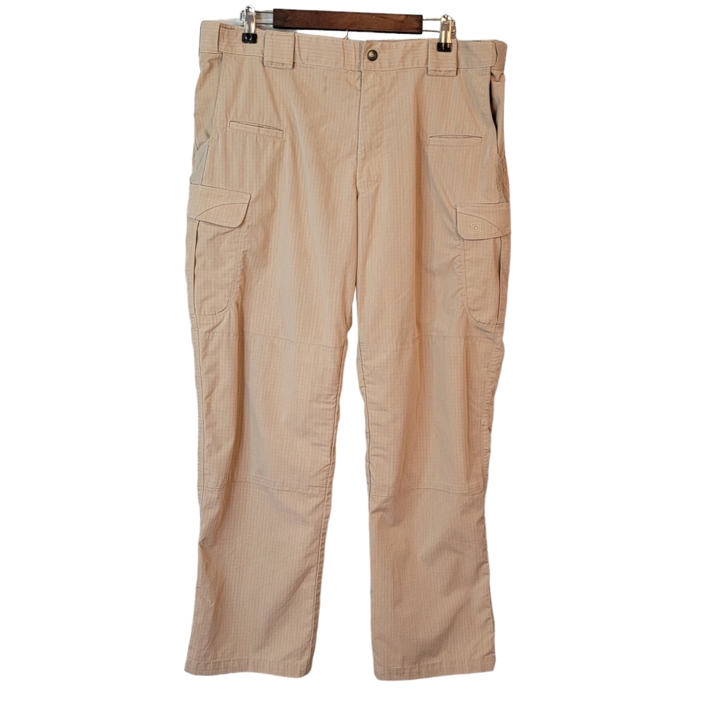 5.11 Tactical Outdoor Active Shooting Range Khaki Cargo Pants Men's 38 x 32